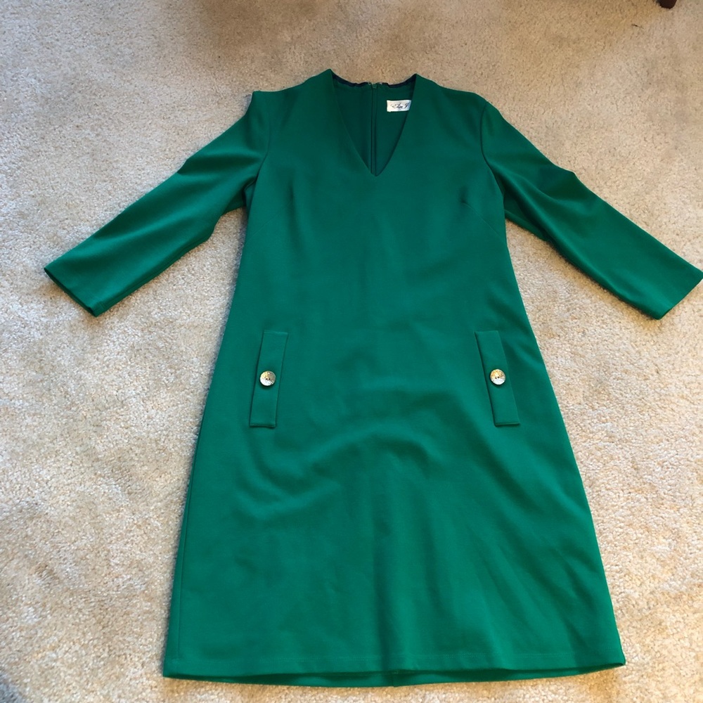 Emerald Green Eliza J Sheath Dress